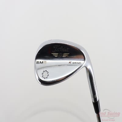 Titleist Vokey SM6 Tour Chrome Wedge Lob LW 58° 12 Deg Bounce K Grind SM6 BV Steel Wedge Flex Right Handed 35.25in