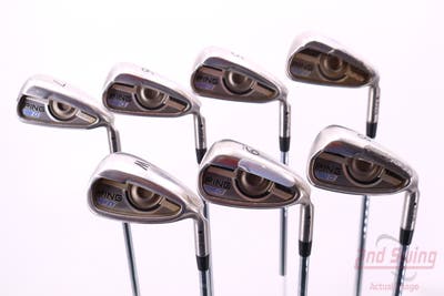 Ping 2016 G Iron Set 4-PW AWT 2.0 Steel Regular Right Handed Black Dot 38.5in
