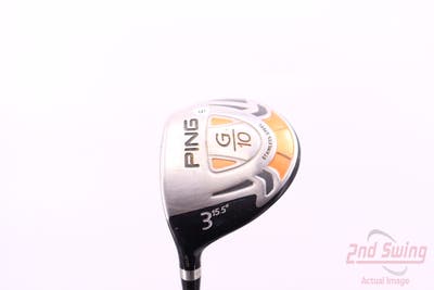 Ping G10 Fairway Wood 3 Wood 3W 15.5° Ping TFC 129F Graphite Stiff Left Handed 42.75in