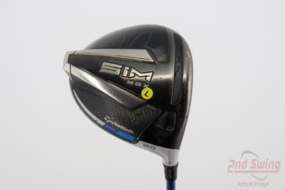 TaylorMade SIM MAX Driver 12° PX EvenFlow Riptide CB 40 Graphite Ladies Right Handed 44.5in