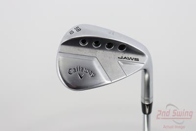 Callaway Jaws Full Toe Raw Face Chrome Wedge Lob LW 58° 10 Deg Bounce R Grind Dynamic Gold Spinner TI 115 Steel Wedge Flex Right Handed 35.0in