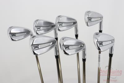 PXG 0211 Iron Set 7-PW AW SW LW UST Mamiya Recoil ESX 450 F1 Graphite Ladies Right Handed 36.0in