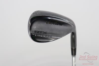 Cleveland RTX ZipCore Black Satin Wedge Sand SW 56° 10 Deg Bounce Dynamic Gold Spinner TI Steel Wedge Flex Right Handed 35.0in