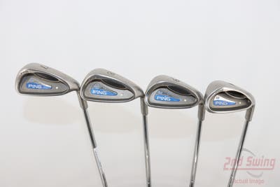 Ping G2 Iron Set 7-PW Stock Steel Shaft Steel Stiff Right Handed White Dot 37.0in