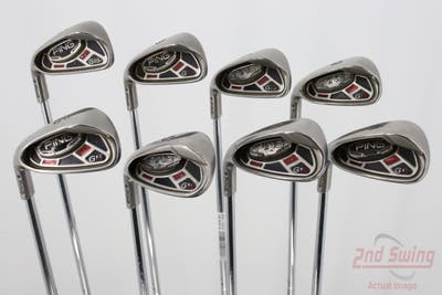 Ping G15 Iron Set 5-PW AW SW Ping AWT Steel Regular Left Handed Blue Dot 37.75in