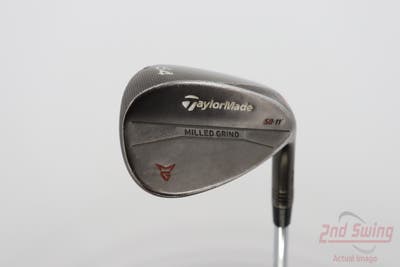 TaylorMade Milled Grind Black Wedge Sand SW 54° 11 Deg Bounce True Temper Dynamic Gold Steel Stiff Right Handed 36.75in