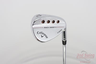 Callaway Mack Daddy 4 Chrome Wedge Sand SW 54° 10 Deg Bounce S Grind Dynamic Gold Tour Issue S200 Steel Stiff Right Handed 35.5in