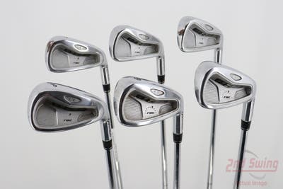 TaylorMade Rac LT 2005 Iron Set 5-PW Stock Steel Shaft Steel Stiff Right Handed 38.0in