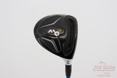 TaylorMade 2016 M2 Fairway Wood 3 Wood 3W 15° Handcrafted Even Flow Blue 65 Graphite Stiff Right Handed 43.25in