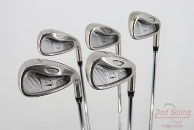 TaylorMade Rac OS 2005 Iron Set 6-PW TM T-Step 90 Steel Regular Right Handed 38.0in