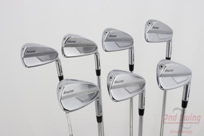 Ping i525 Iron Set 4-PW Project X IO 5.5 Steel Regular Right Handed Black Dot 38.25in