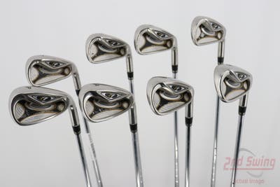 TaylorMade R7 Iron Set 4-PW GW TM T-Step 90 Steel Stiff Right Handed 38.25in