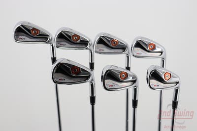 TaylorMade R11 Iron Set 4-PW FST KBS 90 Steel Stiff Right Handed 38.5in