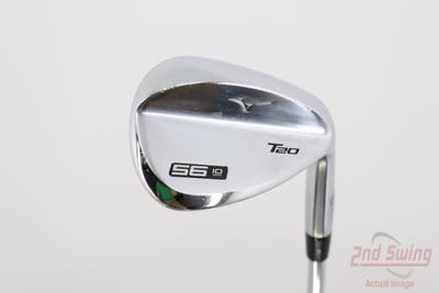 Mizuno T20 Satin Chrome Wedge Sand SW 56° 10 Deg Bounce Dynamic Gold Tour Issue S400 Steel Stiff Right Handed 36.5in
