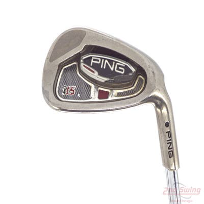 Ping i15 Wedge Pitching Wedge PW Stock Steel Shaft Steel Stiff Right Handed Black Dot 36.25in