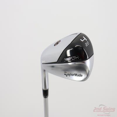 Mint TaylorMade Stealth DHY Utility Iron 4 Utility 22° Aldila Ascent Black 65 Graphite Regular Left Handed 39.5in