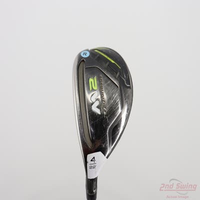 TaylorMade M2 Hybrid 4 Hybrid 22° TM Reax 65 Graphite Regular Left Handed 41.0in