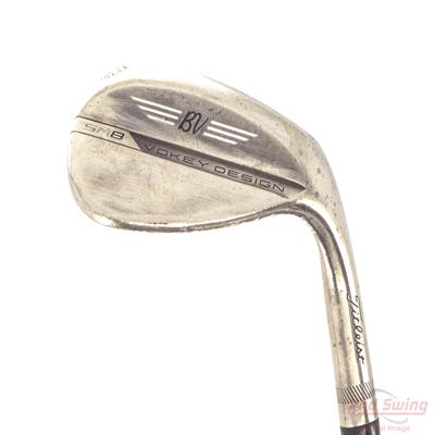 Titleist Vokey SM8 Raw Wedge Lob LW 58° 8 Deg Bounce M Grind Titleist Vokey BV Steel Wedge Flex Right Handed 35.0in