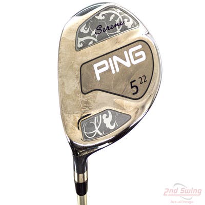 Ping Serene Fairway Wood 5 Wood 5W 22° Ping ULT 210 Ladies Lite Graphite Ladies Left Handed 42.25in