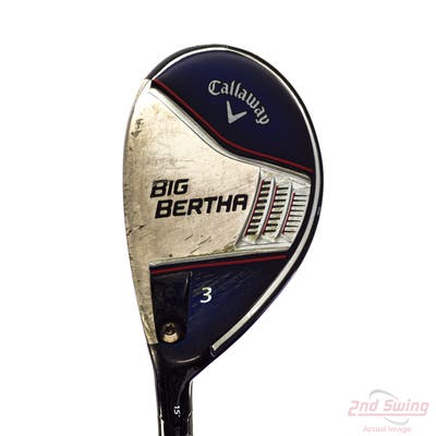 Callaway Big Bertha REVA Womens Fairway Wood 3 Wood 3W 15° Callaway Fubuki 50 Ladies Graphite Ladies Left Handed 42.25in