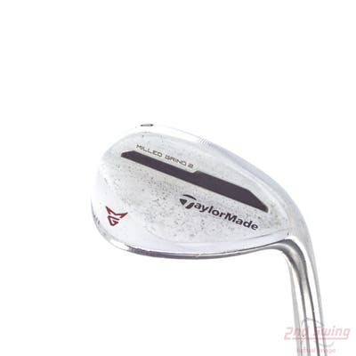 TaylorMade Milled Grind 2 Chrome Wedge Lob LW 60° 12 Deg Bounce HB True Temper Dynamic Gold S200 Steel Stiff Right Handed 35.0in