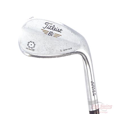 Titleist Vokey SM5 Raw Wedge Lob LW 58° 4 Deg Bounce L Grind Titleist Vokey BV Steel Wedge Flex Right Handed 35.0in