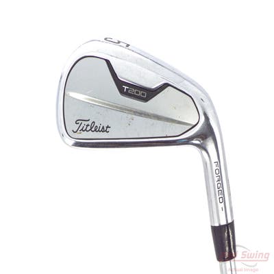 Titleist 2021 T200 Single Iron 5 Iron Project X LZ Steel X-Stiff Right Handed 37.75in