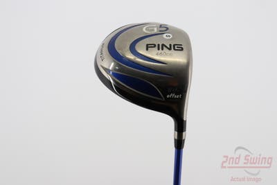 Ping G5 Driver 10.5° Stock Graphite Shaft Graphite Stiff Right Handed 45.5in