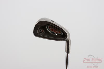 Ping i10 Single Iron 6 Iron Ping AWT Steel Stiff Right Handed Black Dot 37.5in