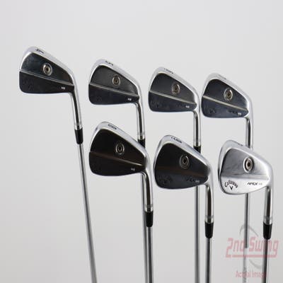 Callaway Apex MB 21 Iron Set 4-PW Project X IO 6.5 Steel X-Stiff Right Handed 38.25in
