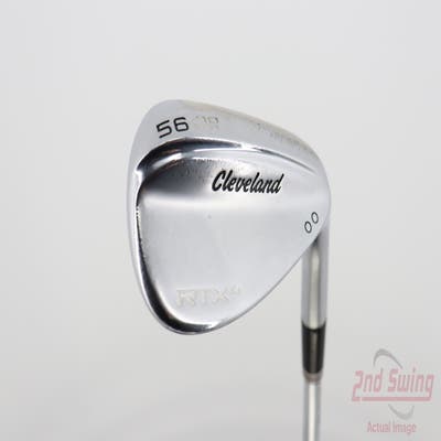 Cleveland RTX 4 Tour Satin Wedge Sand SW 56° 10 Deg Bounce Mid Dynamic Gold Tour Issue S400 Steel Stiff Right Handed 35.0in