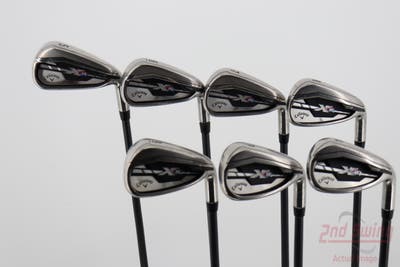 Callaway XR Iron Set 5-PW Project X 5.5 Graphite Black Graphite Regular Right Handed 38.5in