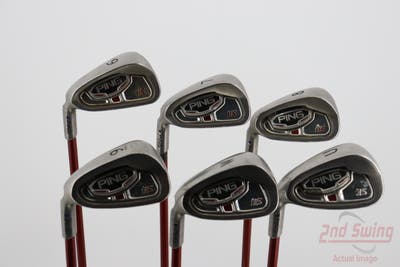 Ping i15 Iron Set 6-PW AW Ping TFC 149I Graphite Soft Regular Right Handed Blue Dot 38.0in
