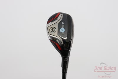 TaylorMade Stealth Plus Rescue Hybrid 4 Hybrid 22° PX HZRDUS Smoke Red RDX 80 Graphite Regular Right Handed 40.0in