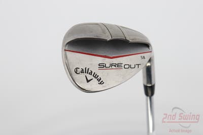 Callaway Sure Out Wedge Lob LW 58° FST KBS Tour 90 Steel Wedge Flex Right Handed 34.5in