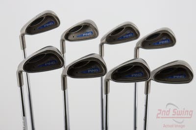 Ping G2 Iron Set 3-PW Ping AWT Steel Stiff Left Handed Black Dot 38.5in