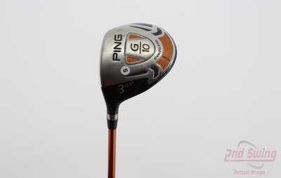 Ping G10 Fairway Wood 3 Wood 3W 15.5° Ping TFC 129F Graphite Stiff Left Handed 43.0in