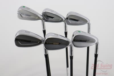 Ping G700 Iron Set 6-PW AW Ping AWT Steel Senior Right Handed Green Dot 38.5in