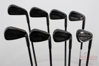 Titleist 2021 T100S Black Iron Set 4-PW GW Project X LZ Onyx Graphite Stiff Right Handed 38.25in
