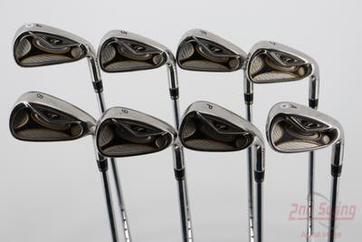 TaylorMade R7 Iron Set 4-PW AW TM T-Step 90 Steel Stiff Right Handed 38.0in