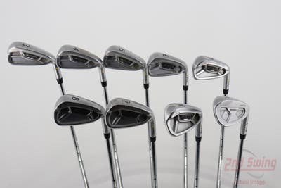 Ping Anser Forged 2013 Iron Set 3-PW AW FST KBS Tour Steel Stiff Right Handed Yellow Dot 38.25in
