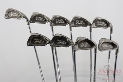 Ping Zing 2 Iron Set 3-PW LW Ping JZ Steel Stiff Right Handed Black Dot 38.0in