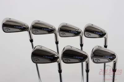 Callaway Paradym Ai Smoke Iron Set 5-PW AW True Temper Elevate MPH 95 Steel Regular Right Handed 38.75in