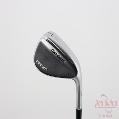Cleveland RTX 4 Tour Satin Wedge Gap GW 50° 10 Deg Bounce Mid Dynamic Gold Tour Issue S400 Steel Stiff Right Handed 36.0in