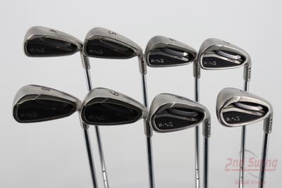 Ping G25 Iron Set 4-PW AW Ping CFS Steel Stiff Right Handed Black Dot 38.5in