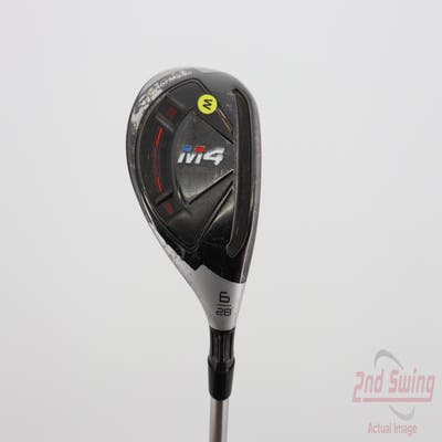 TaylorMade M4 Hybrid 6 Hybrid 28° Mitsubishi Tensei CK 50 Red Graphite Ladies Right Handed 38.0in