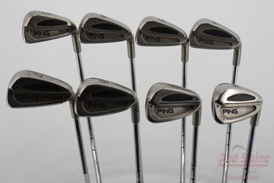 Ping S59 Iron Set 3-PW Ping Z-Z65 with Cushin Insert Steel Stiff Right Handed Blue Dot 39.25in