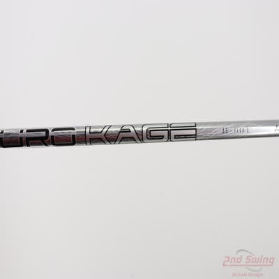Used W/ PXG RH Adapter Mitsubishi Rayon Kuro Kage Silver Dual Core TiNi 45g Fairway Shaft Ladies 42.25in