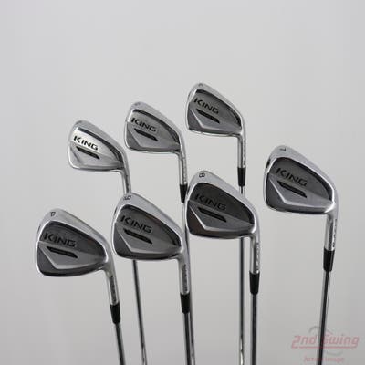 Cobra 2020 KING Forged Tec Iron Set 4-PW FST KBS Tour $-Taper Lite Steel Regular Right Handed +1/2"
