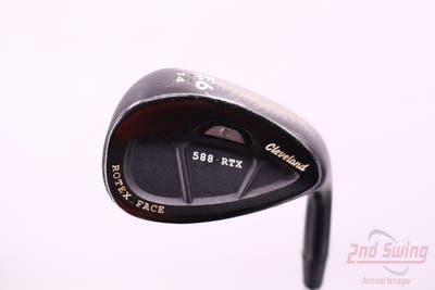 Cleveland 588 RTX 2.0 CB Black Satin Wedge Sand SW 56° 14 Deg Bounce Cleveland ROTEX Wedge Steel Wedge Flex Right Handed 35.5in